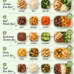high protein work lunches meal prep