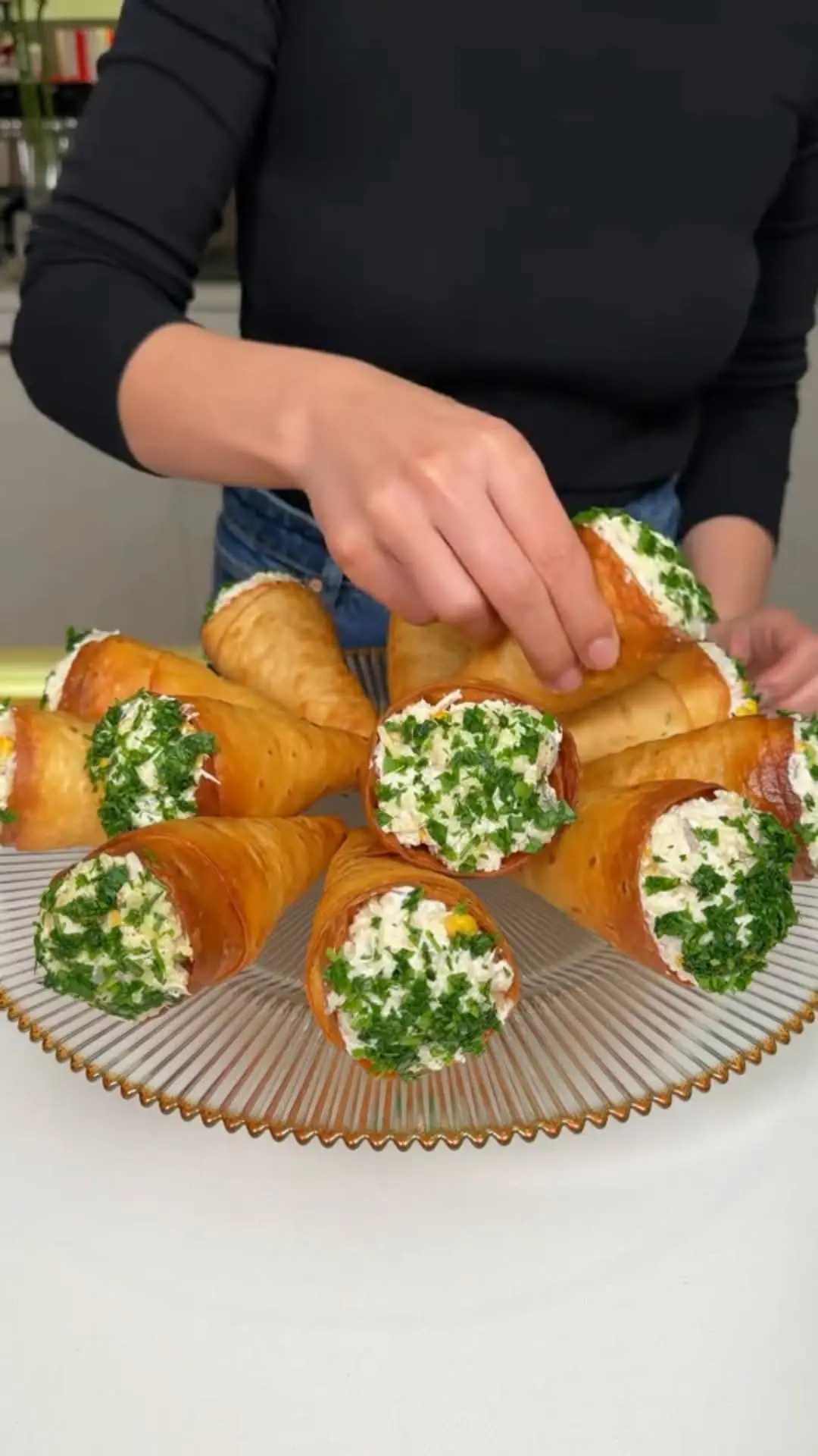 crispy baked taco cones recipe