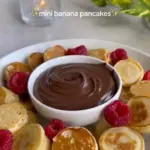 mini banana pancakes recipe