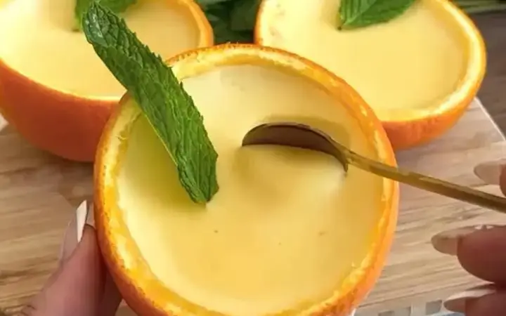 easy orange posset recipe