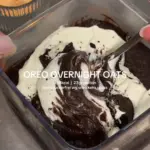 oreo overnight oats
