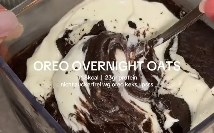 oreo overnight oats